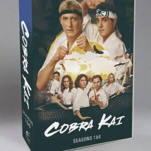 Cobra Kai: The Complete Series Seasons 1-6 (Part 1-3) DVD 14-Disc Box Set!